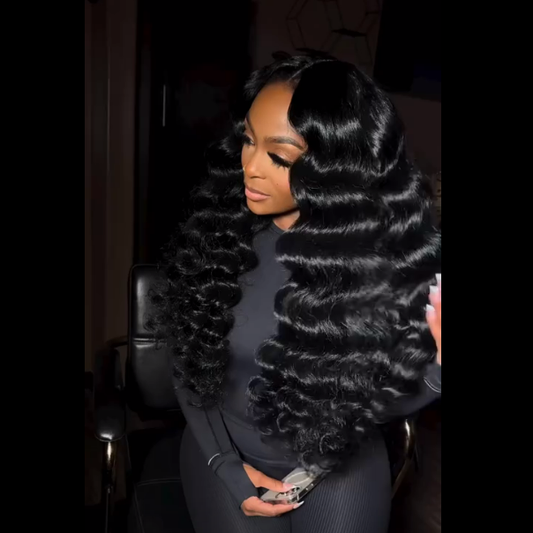 250% Density HD Lace Deep Wave Wig - Premium Cambodian Raw Hair | That Girl Hair