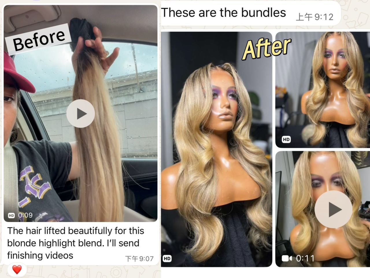 👑Cambodian Raw Hair Bundles - Body Wave 100% Raw Human Hair
