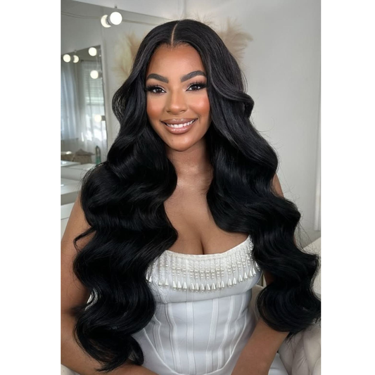 300% Density HD Lace Closure & Frontal Body Wave Wig - Premium Cambodian Raw Hair